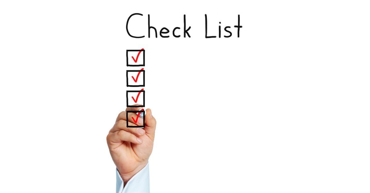 Checklist