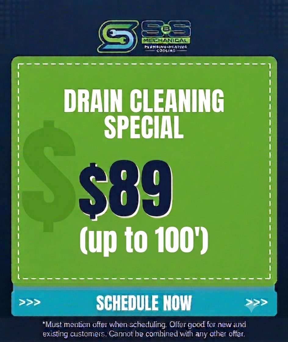 $89 Drain Cleaning